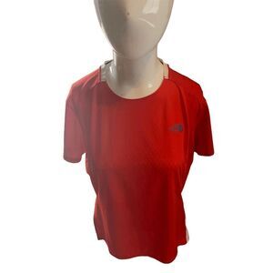 The North Face Active Wear Flight Series for Women Short Sleeves Sz M Red